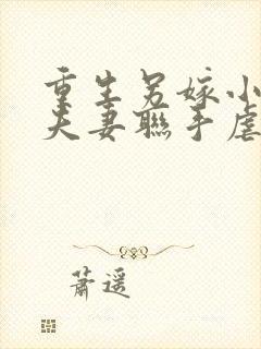 重生另嫁小叔,夫妻联手虐渣下载