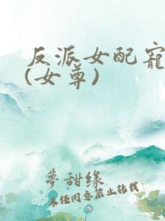 反派女配宠夫记(女尊)