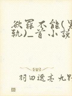 欲罢不能(男出轨)_首小说