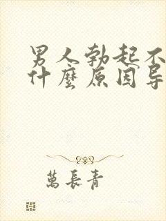 男人勃起不全是什么原因导致的