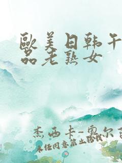 欧美日韩午夜精品老熟女