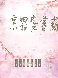 重回我爸少年时小说免费阅读