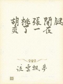 胡桃张开腿让我爽了一夜