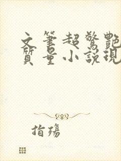 文笔超惊艳的高质量小说现代言情