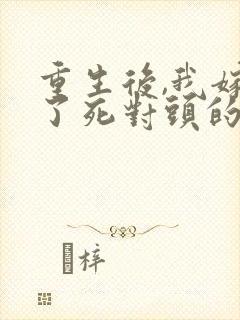 重生后,我嫁给了死对头的未婚夫全