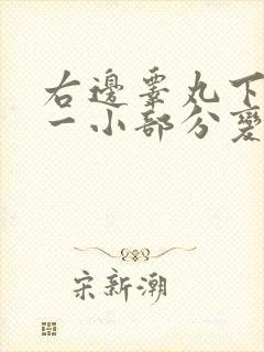 右边睾丸下面有一小部分变硬了