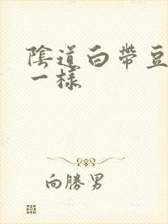 阴道白带豆腐渣一样