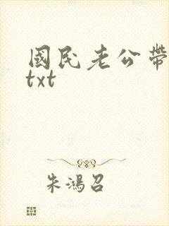 国民老公带回家txt