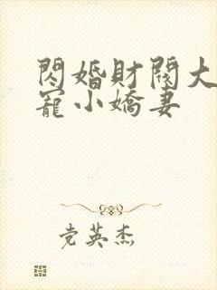 闪婚财阀大叔强宠小娇妻