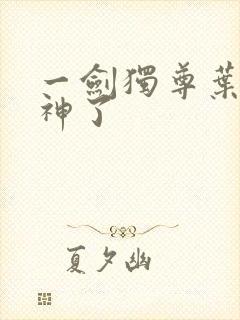 一剑独尊叶玄破神了