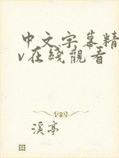 中文字幕精品av在线观看