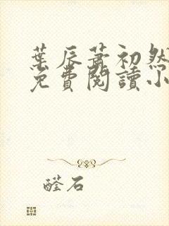 叶辰萧初然全文免费阅读小说最新章节