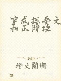 穿成总受文炮灰和正牌攻