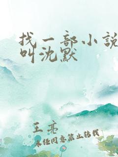 找一部小说主角叫沈默