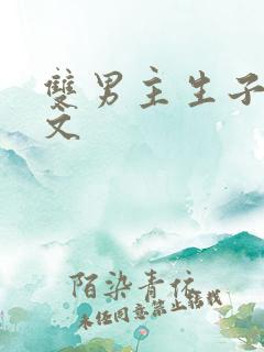 双男主生子高干文