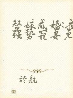 替嫁成婚:夜少强势宠妻免费阅读