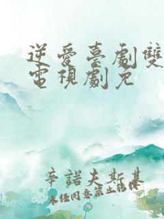 逆爱台剧双男主电视剧免