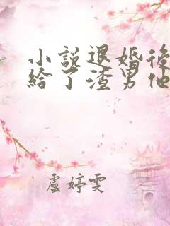 小说退婚后我嫁给了渣男他叔