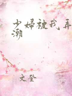 少妇被我弄到高潮