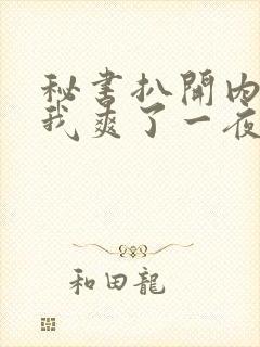 秘书扒开内裤让我爽了一夜视频