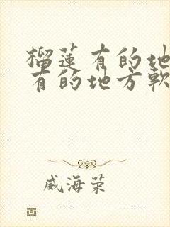 榴莲有的地方硬有的地方软是没熟吗