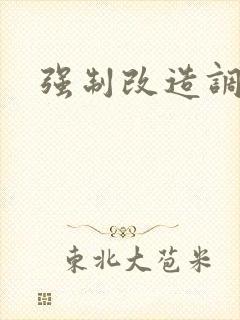 强制改造调教文