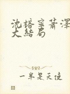 沈榕宁萧泽小说大结局