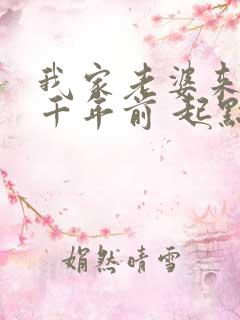 我家老婆来自一千年前 起点