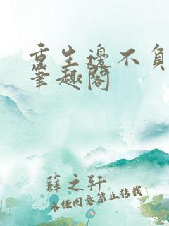 重生边不负全文笔趣阁