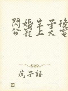 闪婚生子后被老公宠上天电视剧