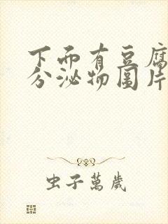 下面有豆腐渣状分泌物图片