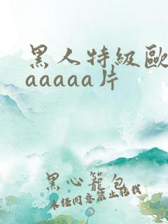 黑人特级欧美aaaaaa片