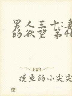 男人三十:妻子的欲望 第405章