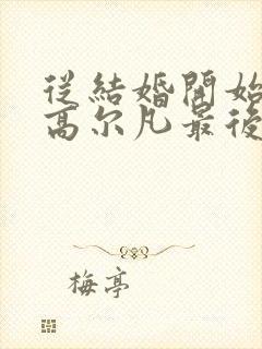 从结婚开始恋爱高尔凡最后怎么样了