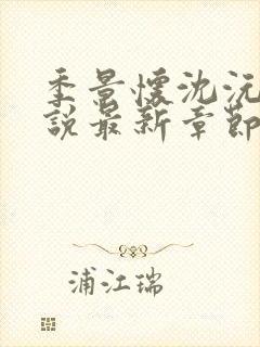 季景怀沈沅溪小说最新章节免费阅读