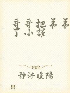 哥哥把弟弟惯坏了小说