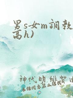 男s女m调教(高h)