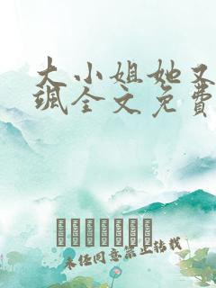 大小姐她又美又飒全文免费阅读正文