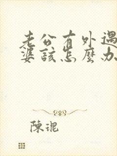 老公有外遇了老婆该怎么办