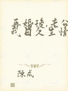 再婚后,老公和我日久生情完结