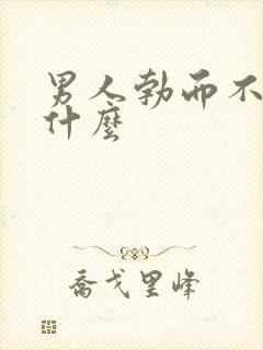 男人勃而不硬吃什么