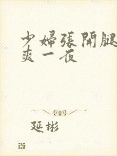 少妇张开腿让我爽一夜