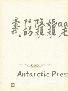 豪门隐婚aa制我的亲亲老婆