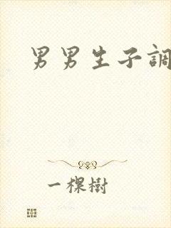 男男生子调教文