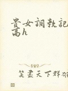 贵女调教记np高h