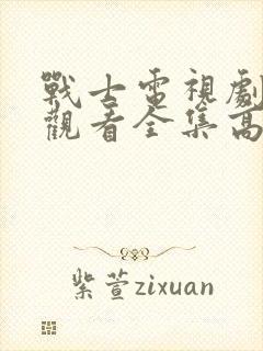 战士电视剧免费观看全集高清