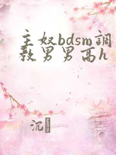 主奴bdsm调教男男高h