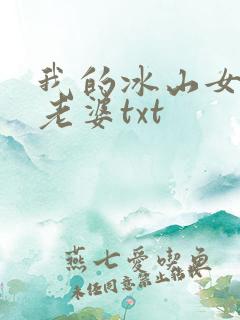 我的冰山女总裁老婆txt