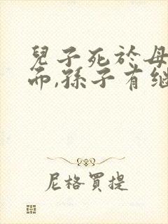 儿子死于母亲前面,孙子有继承权吗