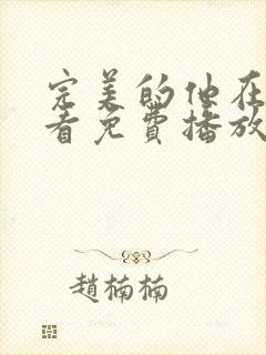 完美的他在线观看免费播放